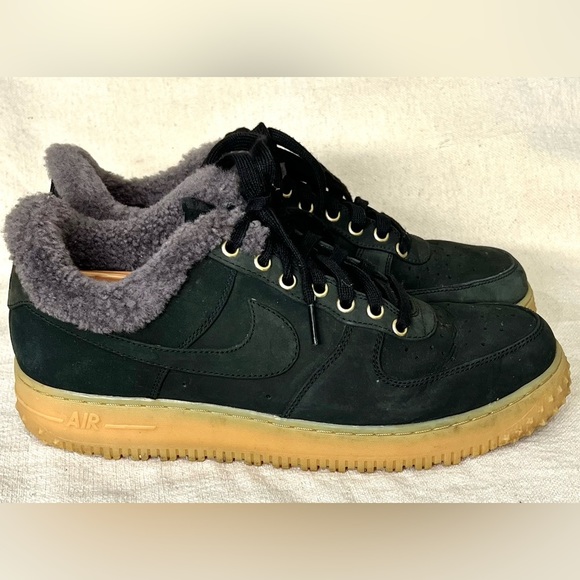 nike air force winter black